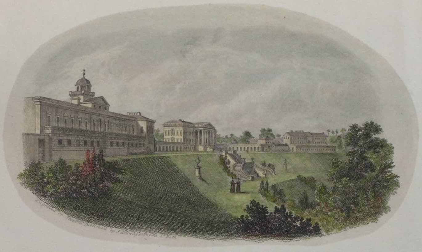 Prior Park on the evening of May 30th 1836