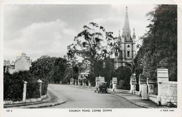 Church Road 1950 (With thanks to Tuck DB postcards https://tuckdb.org/)