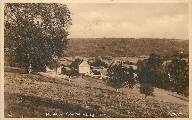 Monkton Combe valley 1950 (With thanks to Tuck DB postcards https://tuckdb.org/)