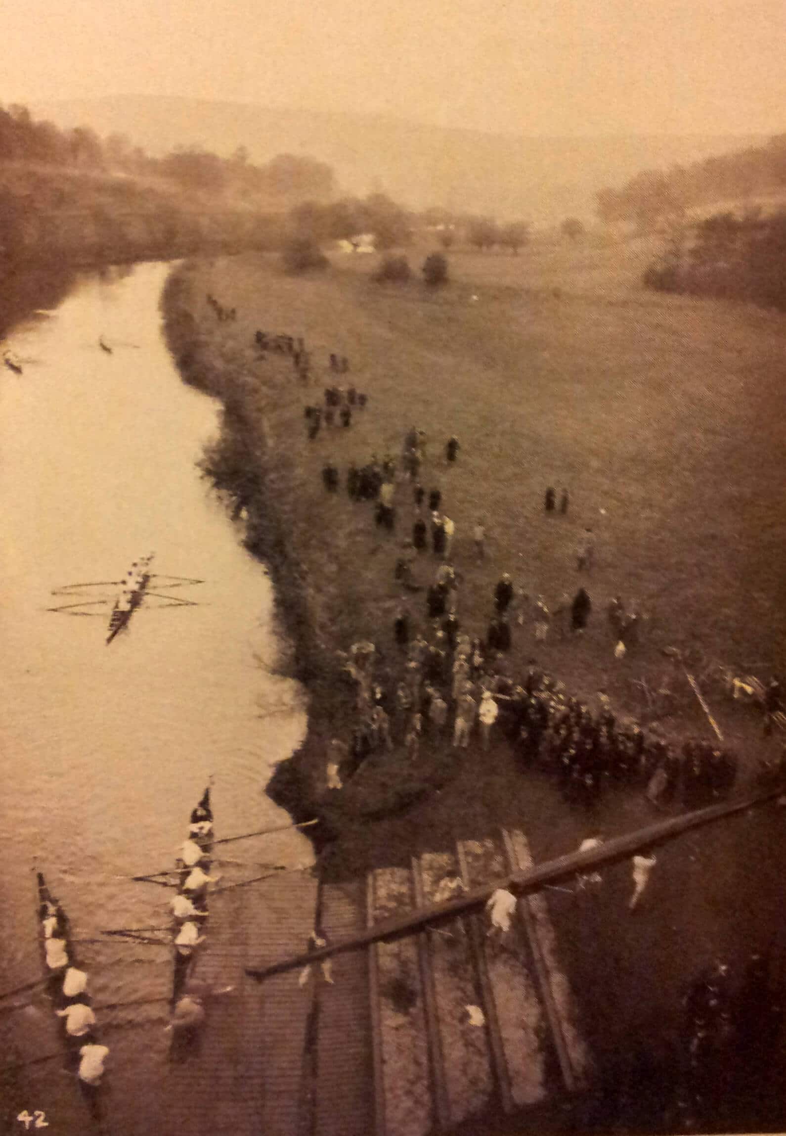 Monkton Combe school rowing about 1930