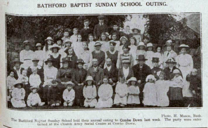 baptist-sunday-school-outing-on-combe-down-bath-chronicle-and-weekly-gazette-saturday-21-august-1920
