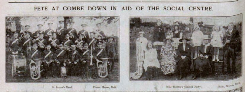 fete-at-combe-down-bath-chronicle-and-weekly-gazette-saturday-4-june-1921