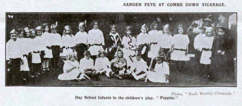 the-garden-fete-at-combe-down-vicarage-bath-chronicle-and-weekly-gazette-saturday-18-july-1914