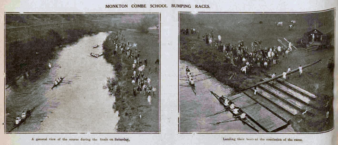 monkton-combe-school-bumping-races-bath-chronicle-and-weekly-gazette-saturday-15-march-1930