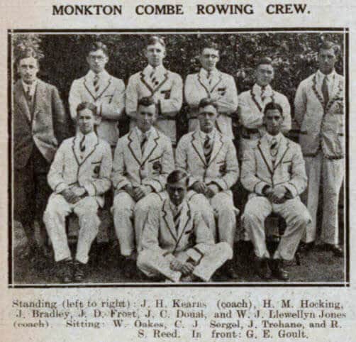 monkton-combe-school-rowing-crew-bath-chronicle-and-weekly-gazette-saturday-21-february-1931