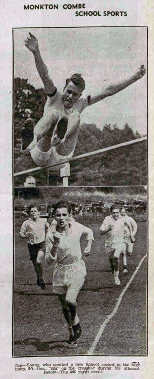 monkton-combe-school-sports-bath-chronicle-and-weekly-gazette-saturday-2-august-1947
