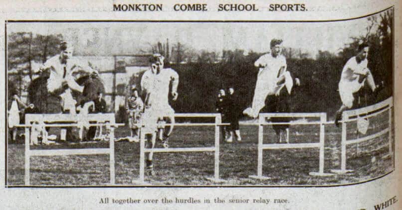 monkton-combe-school-sports-bath-chronicle-and-weekly-gazette-saturday-4-april-1931