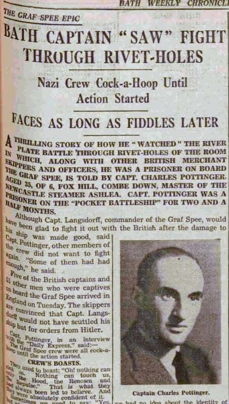 capt-charles-pottinger-bath-chronicle-and-weekly-gazette-saturday-20-january-1940