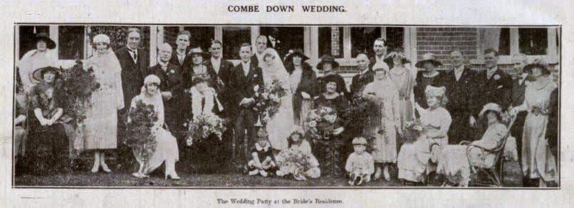 combe-down-wedding-bath-chronicle-and-weekly-gazette-saturday-1-october-1921