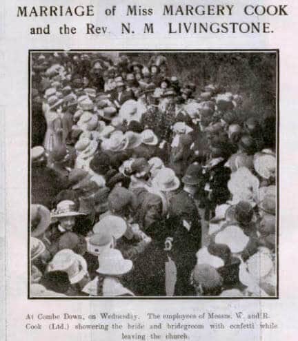 cook-livingstone-wedding-bath-chronicle-and-weekly-gazette-saturday-21-october-1922
