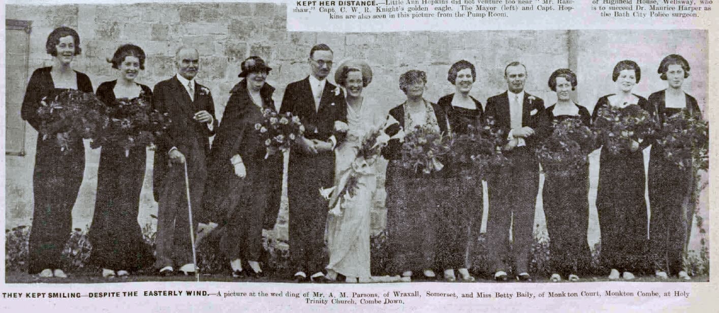 parson-bailey-wedding-bath-chronicle-and-weekly-gazette-saturday-26-october-1935