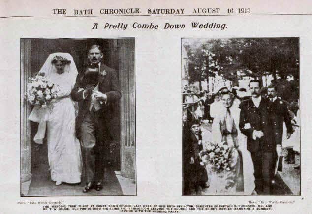 rivington-holme-wedding-bath-chronicle-and-weekly-gazette-saturday-16-august-1913