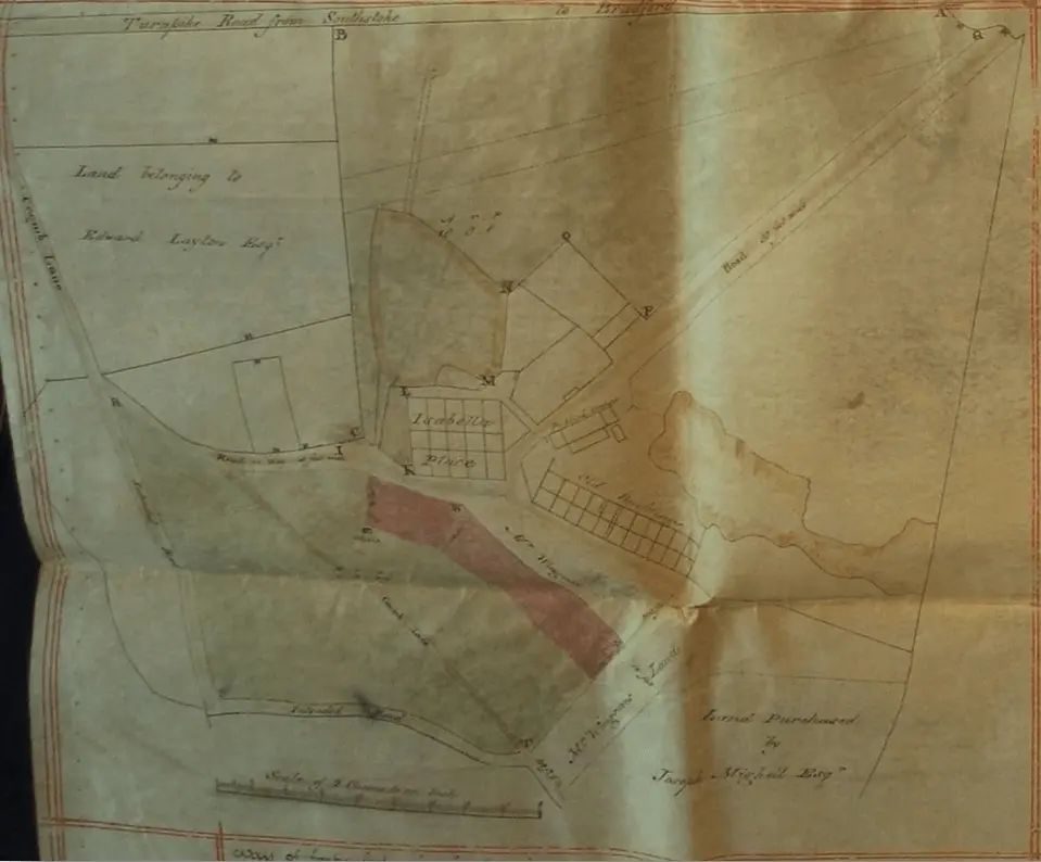 plan from lease and release 15 16 january 1805