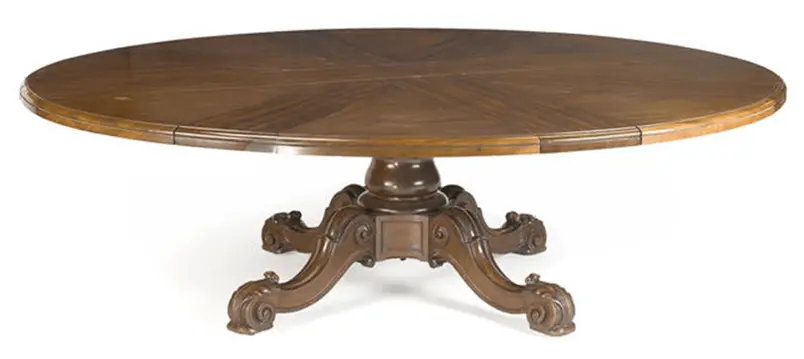 johnstone jeanes mahogany expanding dining table c1850