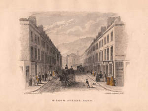 Milsom Street about 1830