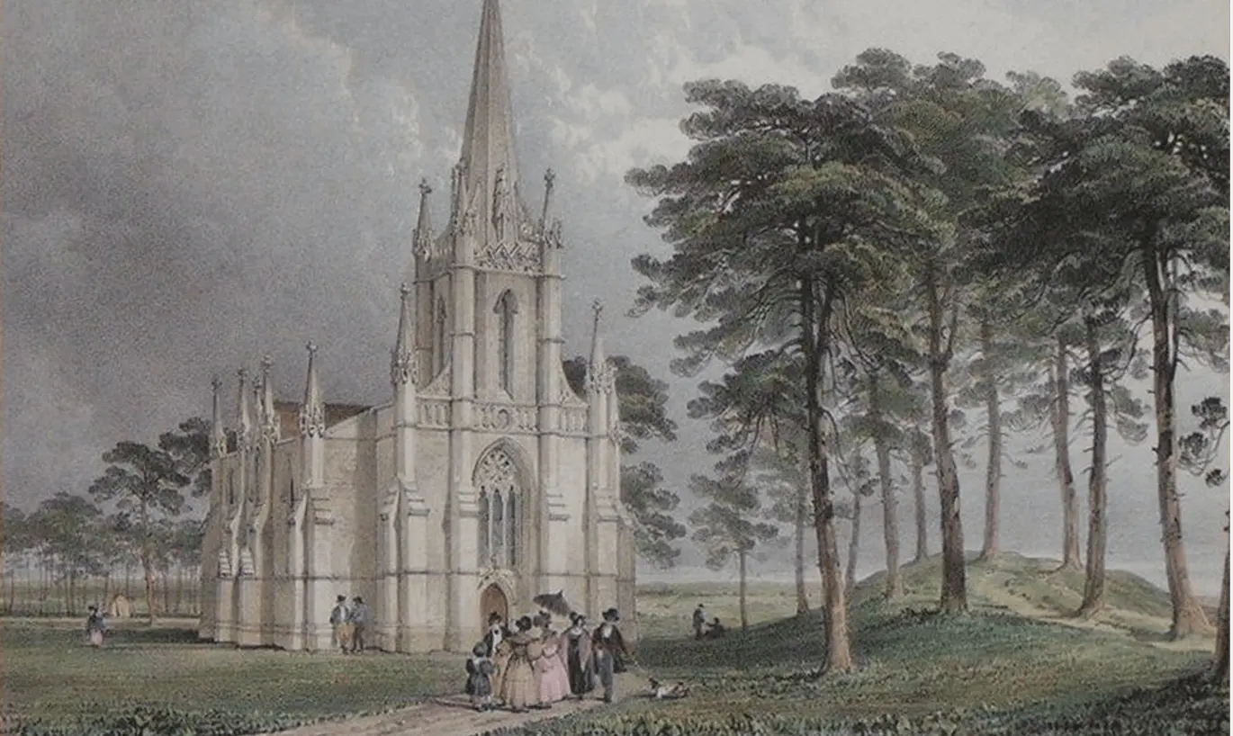 Combe Down Church by S. Worsley