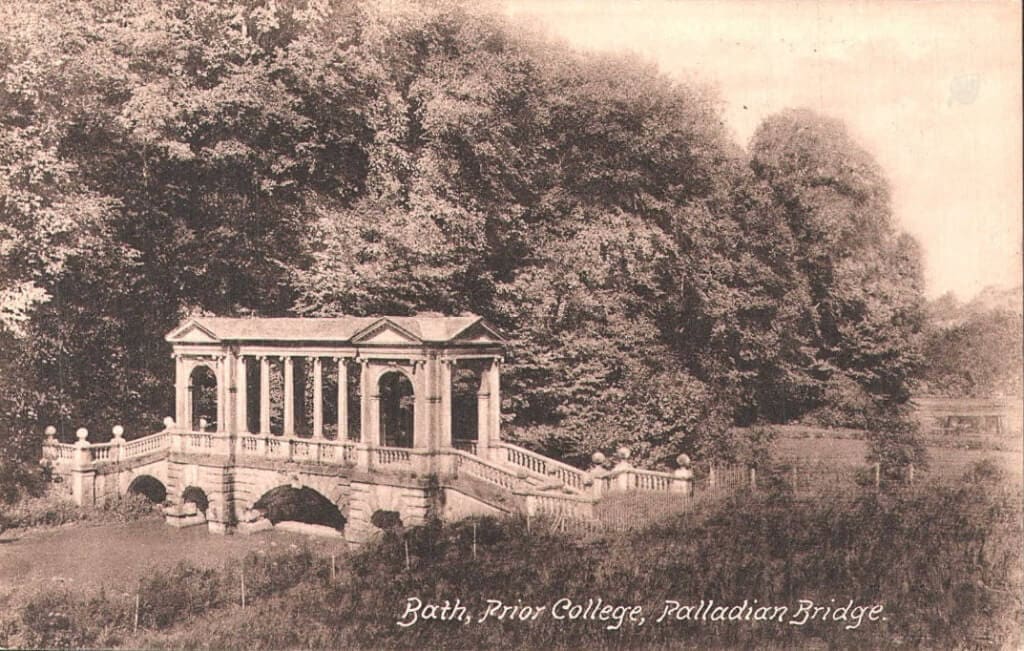 Palladian Bridge, Prior Park early 1900s