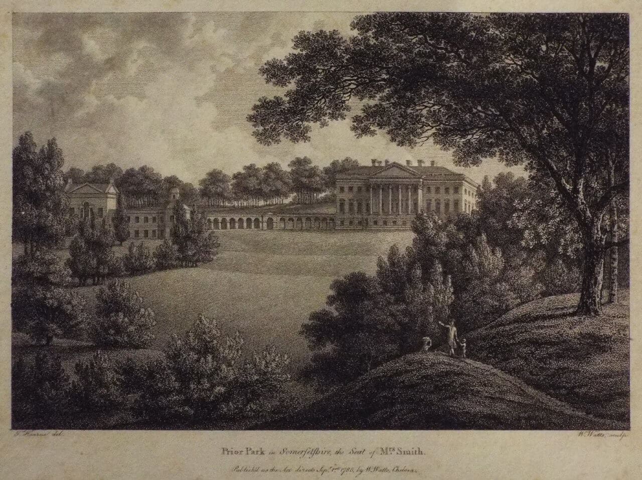 Prior Park  by Watts, 1785