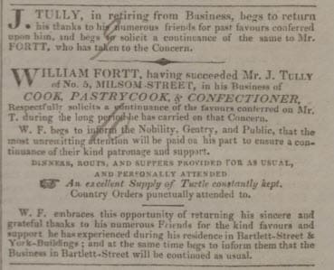 William Fortt's start - Bath Chronicle and Weekly Gazette - Thursday 19 May 1831
