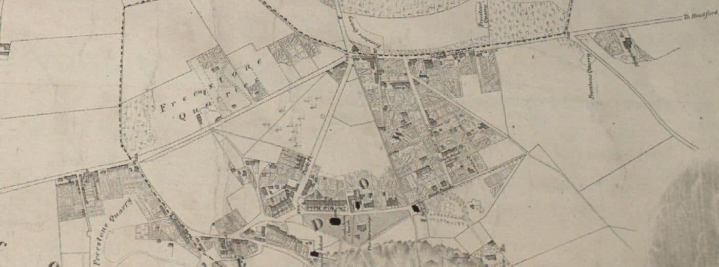 from plan of the city and borough of bath and its suburbs by j h cotterell