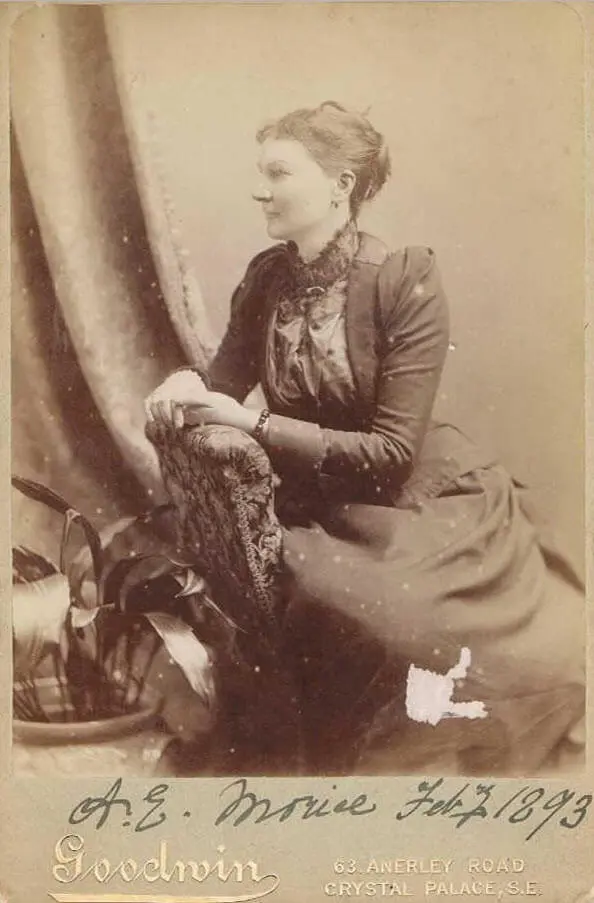 augusta elizabeth morice 1846 1943 in 1893