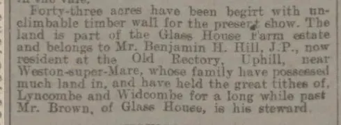 bath and west show 1912 at glasshouse farm bath chronicle and weekly gazette saturday 18 may 1912