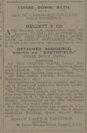 bath chronicle and weekly gazette saturday 14 september 1918