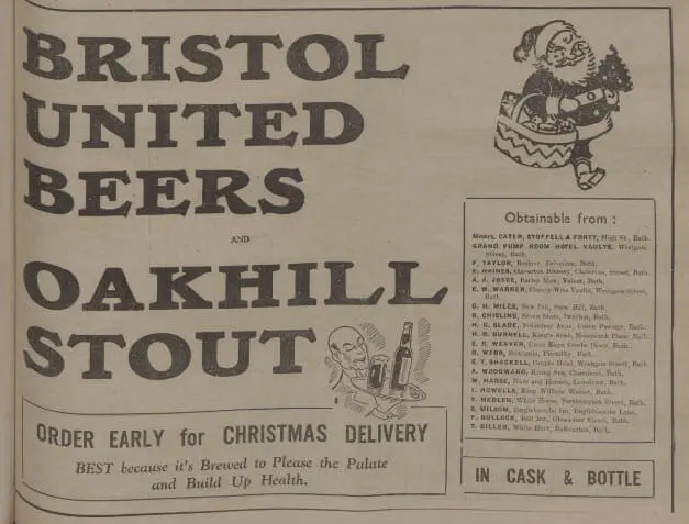 oakhill stout bath chronicle and weekly gazette saturday 15 december 1934