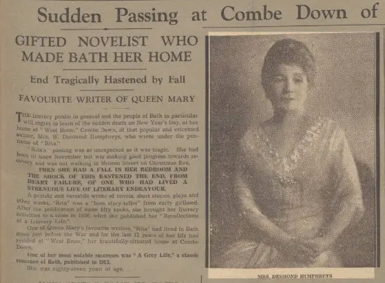 death of rita bath chronicle and weekly gazette saturday 8 january 1938