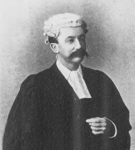 Frederic Edward Weatherly in 1895