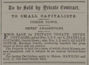 To small capitalists - Bath Chronicle and Weekly Gazette - Thursday 15 February 1894