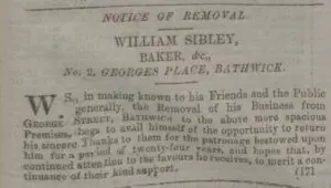 william sibley move in bathwick bath chronicle and weekly gazette thursday 21 december 1854 300x170