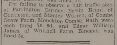 stanley warren combe grove farm western daily press wednesday 27 april 1938
