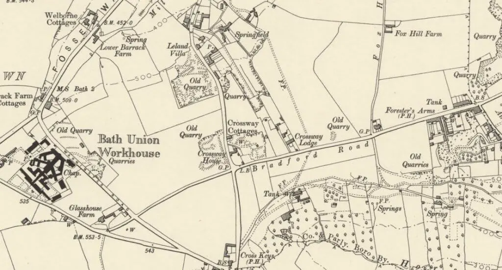 entry hill area from wiltshire xxxise xxxviiiane revised 1899 published 1904 1024x552