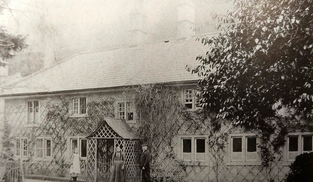 Waterhouse cottage, Monkton Combe about 1906