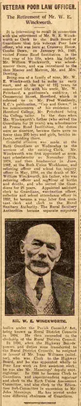 winckworth retires bath chronicle and weekly gazette saturday 2 june 1928