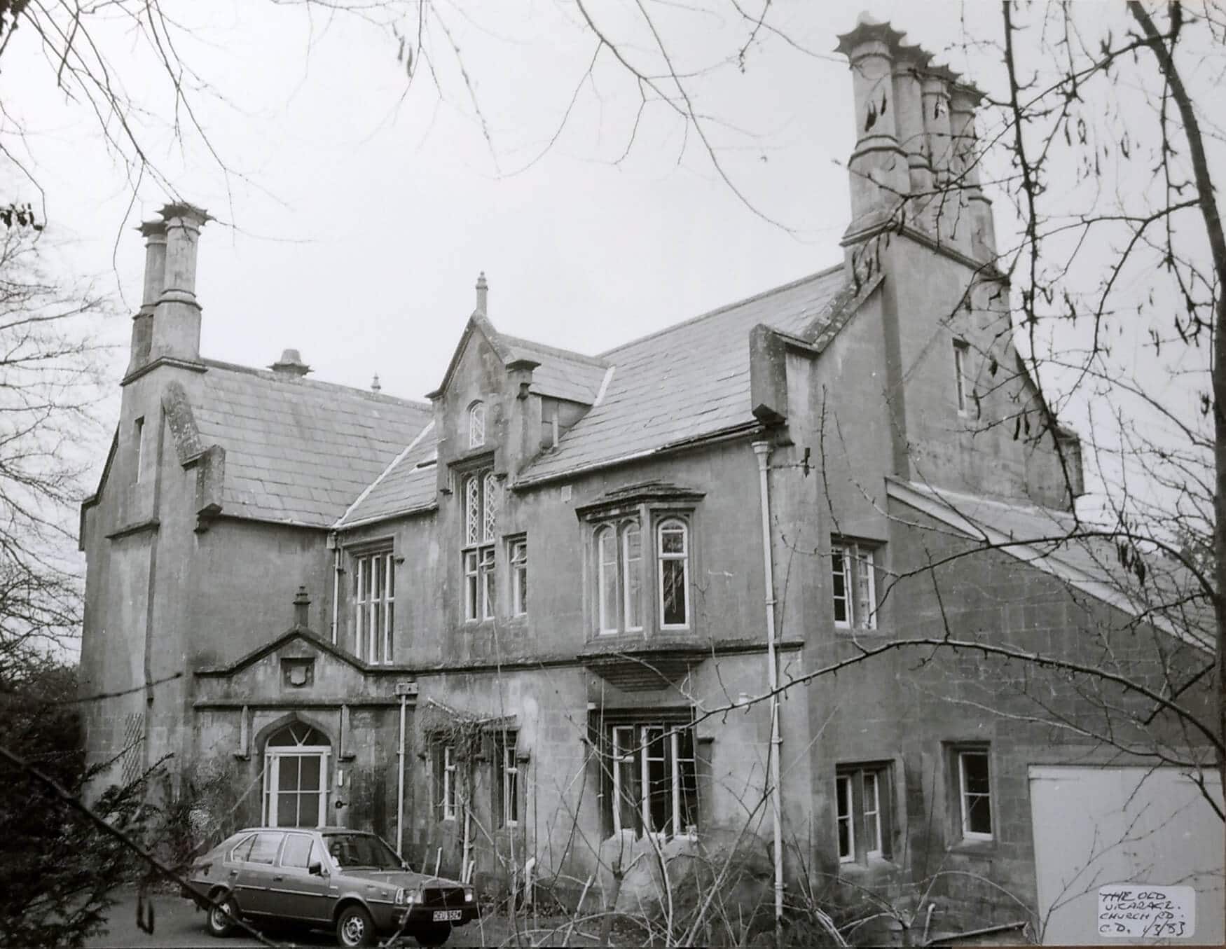 4 - BC8811229 Bath City Council Planning Department. Conservation Grant file for The Old Vicarage, Church Road, Combe Down, 15 Feb 1983-13 Sep 1983