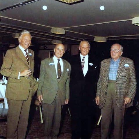 Arnold, William, Donald, Charles Hagenbach (L to R) in 1984