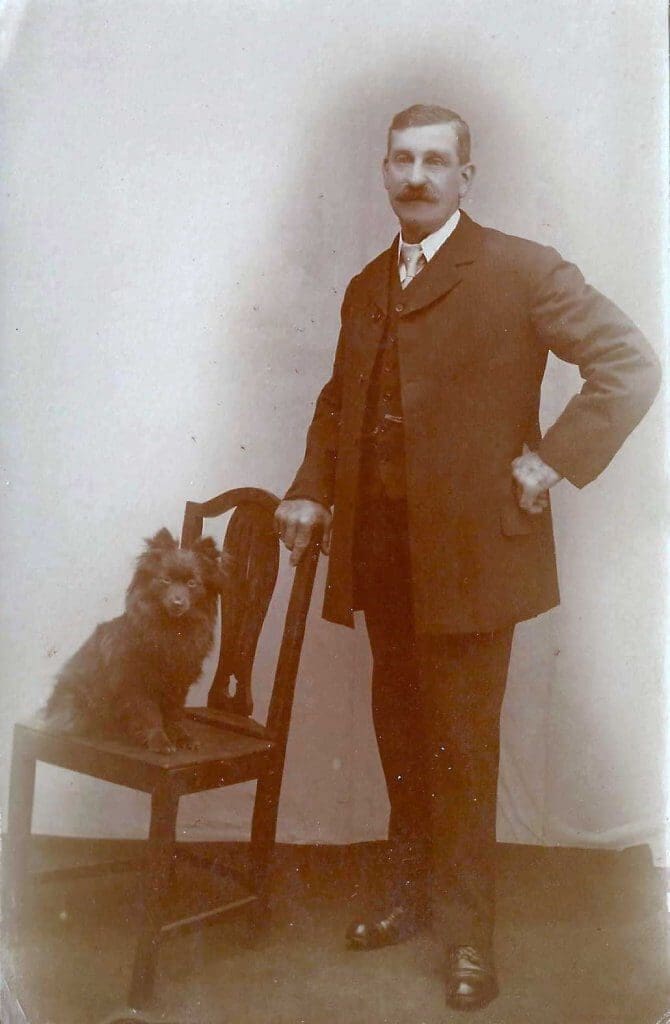 Henry George Moody (1859 - 1934), a baker, born and lived at 1 Fords Place on Combe Down