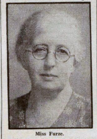 Miss Ethel Annie Furze of 123 Hansford Square, Combe Down - Bath Chronicle and Weekly Gazette - Satu