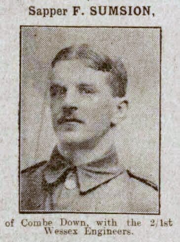 Sapper F Sumsion - Bath Chronicle and Weekly Gazette - Saturday 19 February 1916