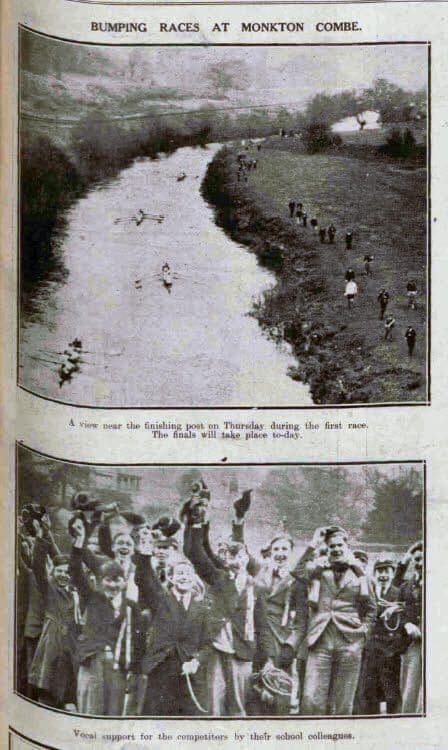 Bumping races at Monkton Combe - Bath Chronicle and Weekly Gazette - Saturday 7 March 1931
