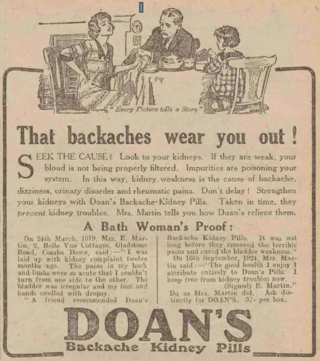 doans gladstone road bath chronicle and weekly gazette saturday 11 july 1925