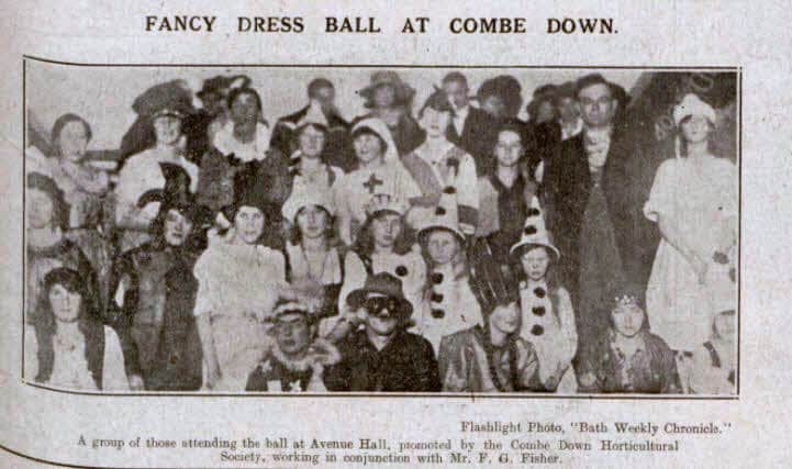 Fancy dress ball at Combe Down - Bath Chronicle and Weekly Gazette - Saturday 4 December 1920