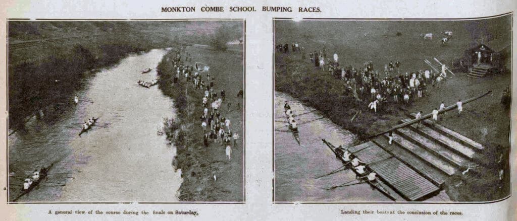Monkton Combe school bumping races - Bath Chronicle and Weekly Gazette - Saturday 15 March 1930