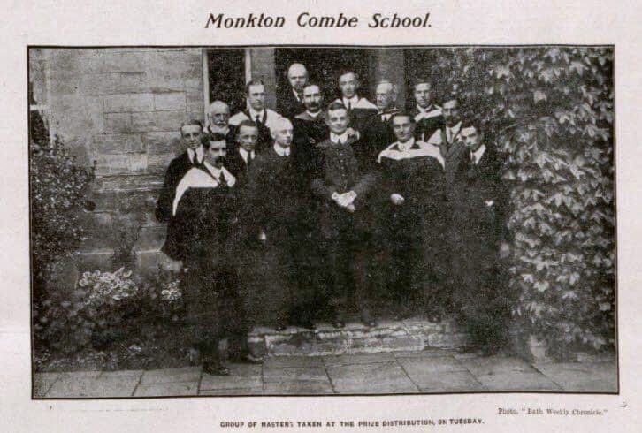 Monkton Combe School masters - Bath Chronicle and Weekly Gazette - Saturday 25 October 1913