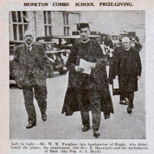 Monkton Combe school prize giving - Bath Chronicle and Weekly Gazette - Saturday 31 October 1931