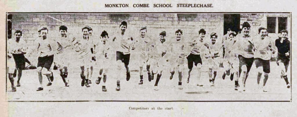 Monkton Combe school steeplechase - Bath Chronicle and Weekly Gazette - Saturday 28 March 1931