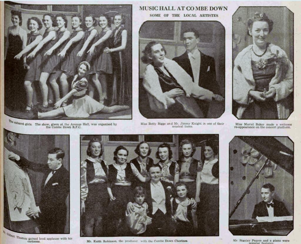Music hall at Combe Down - Bath Chronicle and Weekly Gazette - Saturday 16 March 1940