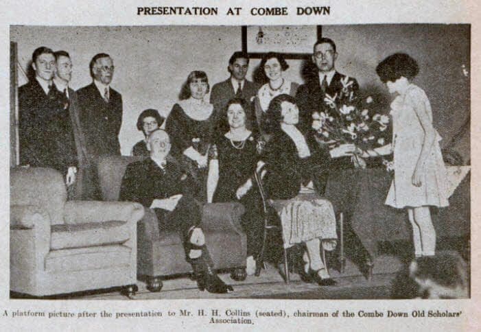 Presentation at Combe Down - Bath Chronicle and Weekly Gazette - Saturday 16 April 1932